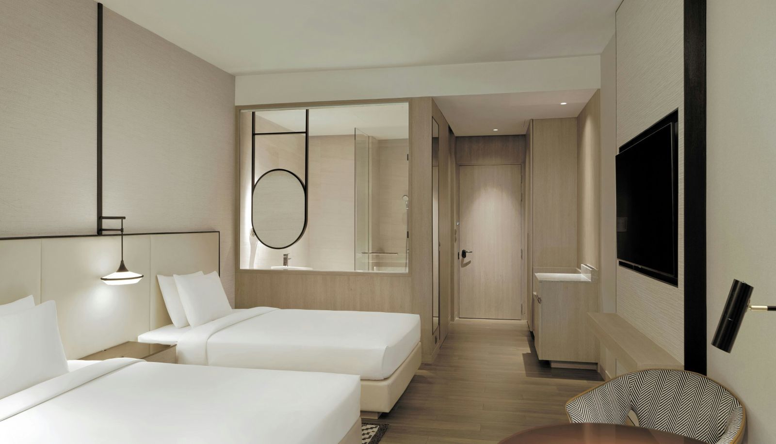 Zimmer - Courtyard by Marriott Bangkok Suvarnabhumi Airport