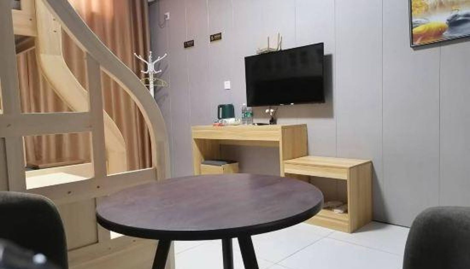 Family room - There is an apartment