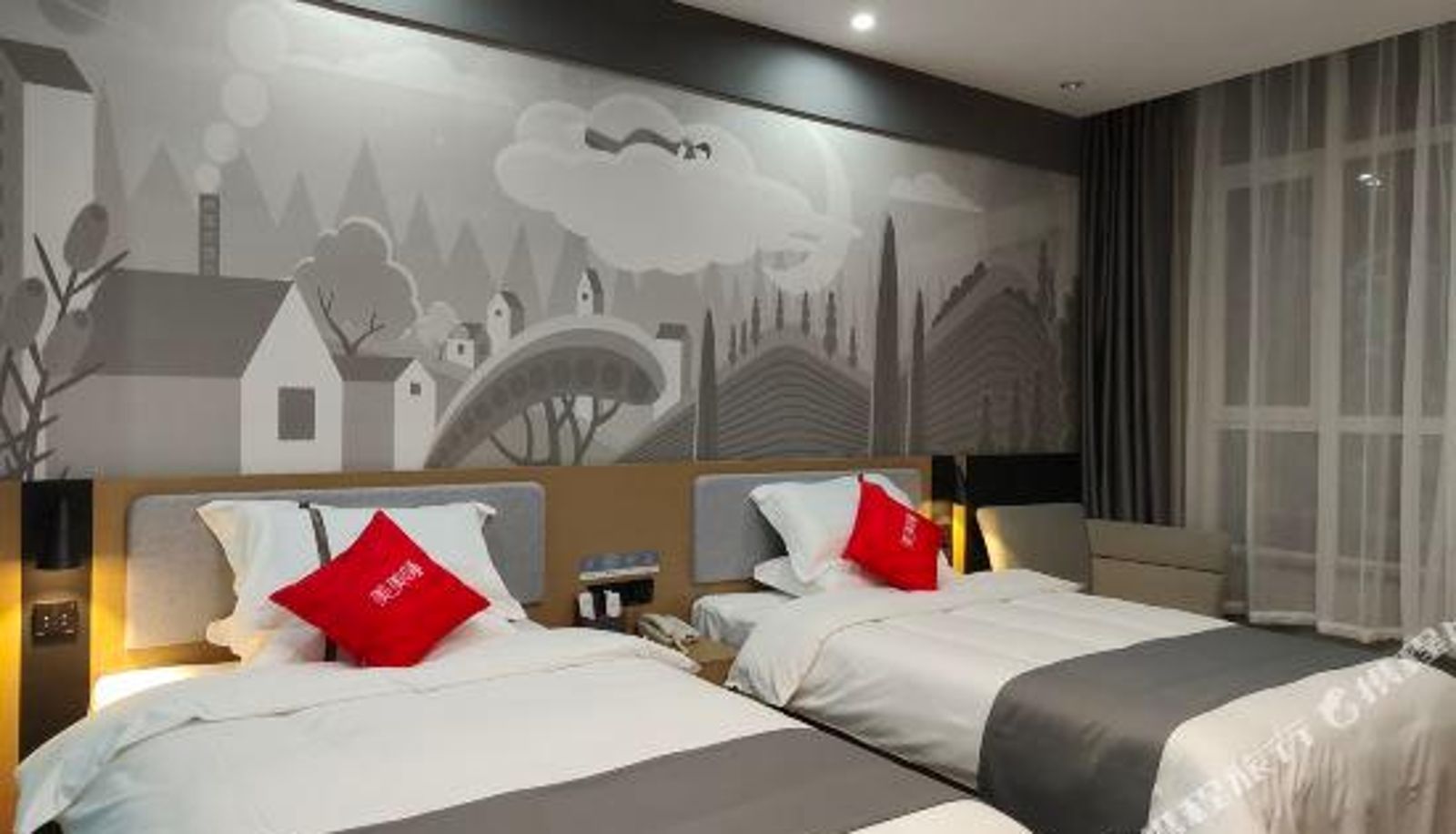 Habitación - Thank U  Hotel (Pingding lingxiu Hua Ting branch)