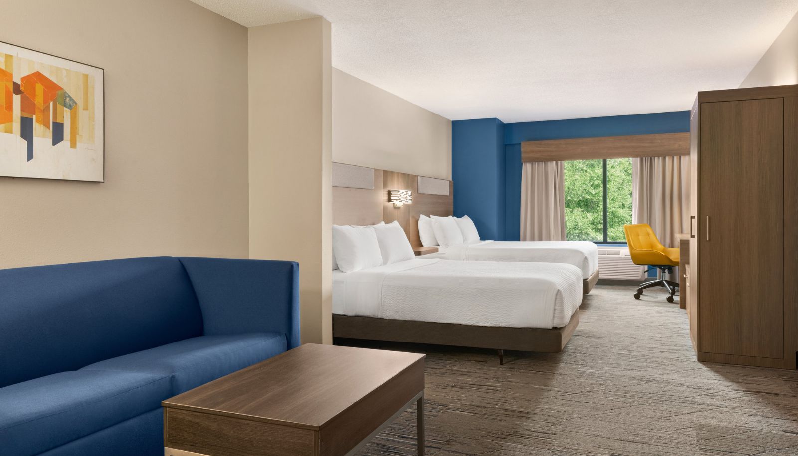 Zimmer - Holiday Inn Express & Suites GREENVILLE-DOWNTOWN by IHG