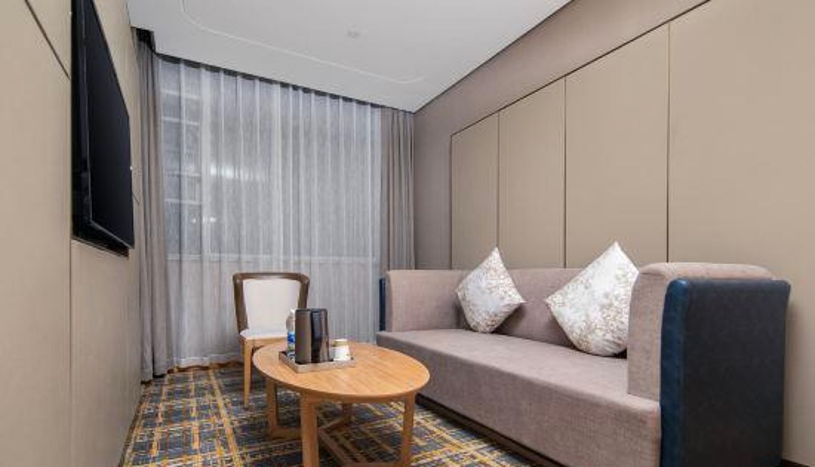 Chambre - Four Seasons Lakeside Hotel (Huanggang Normal University Wanda Plaza Branch)
