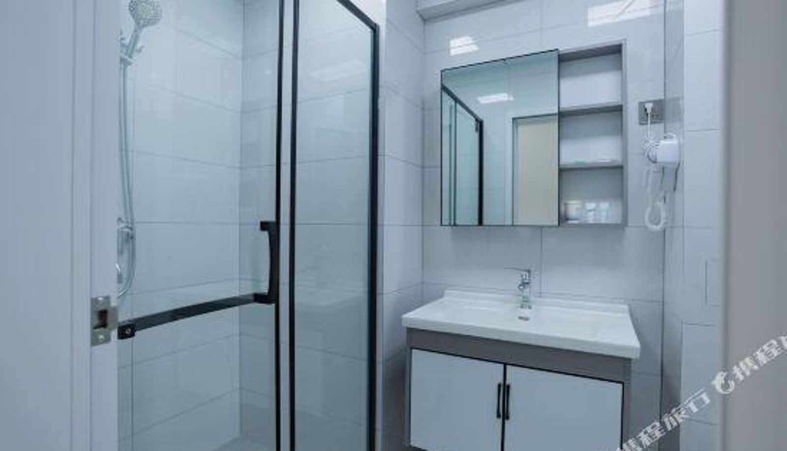 Zimmer mit Meerblick - Lanhaiyihao View Cinema Apartment (China Resources Vientiane Store)