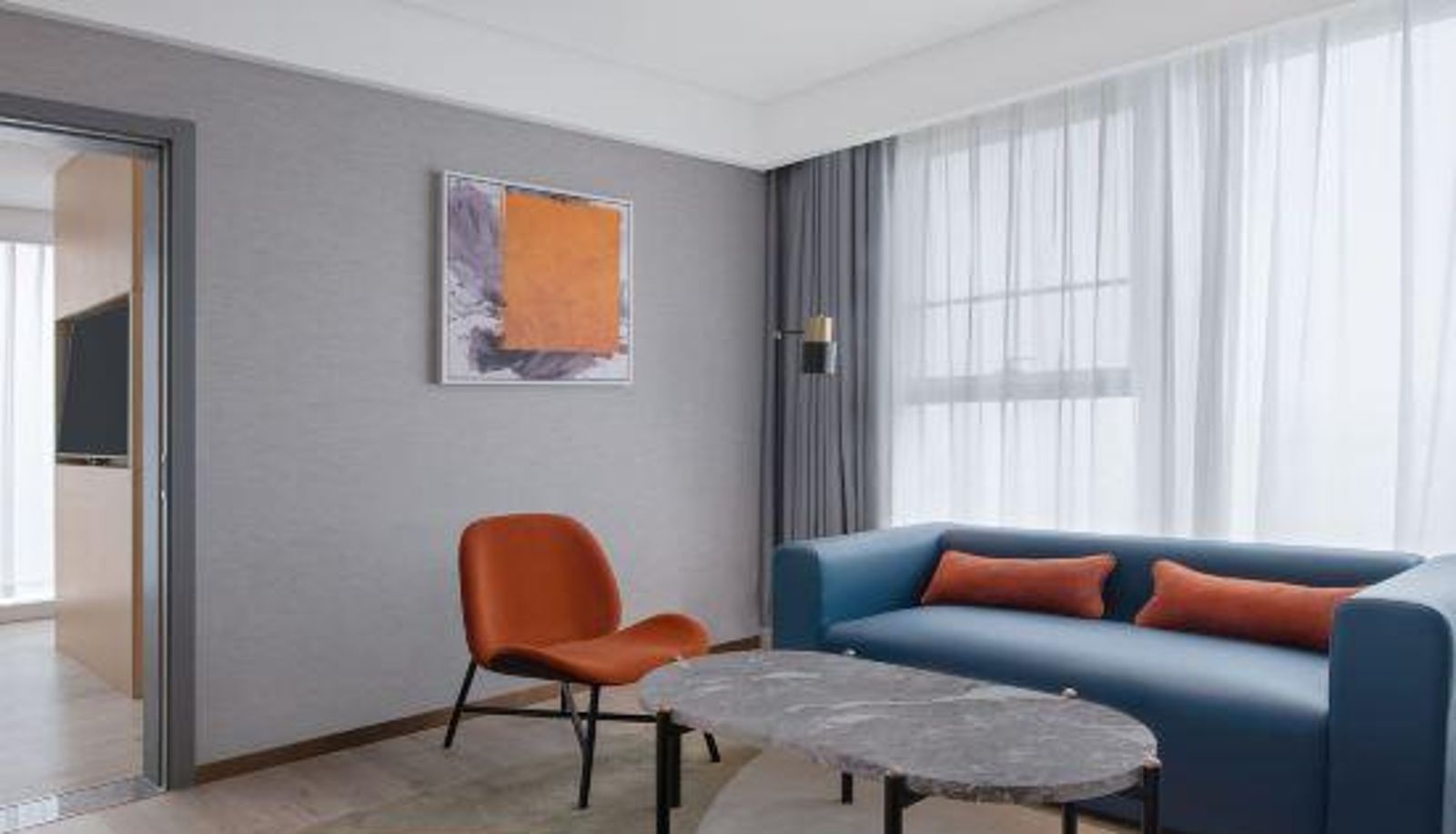 Familienzimmer - Rizhao University City  Antai Plaza Lanou International Hotel