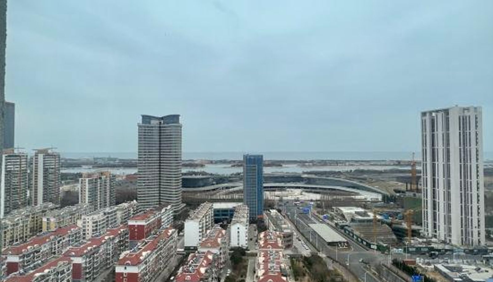 Kamer met uitzicht op zee - Qingxin Intelligent Cinema Apartment (Rizhao China Resources MIXC Store)