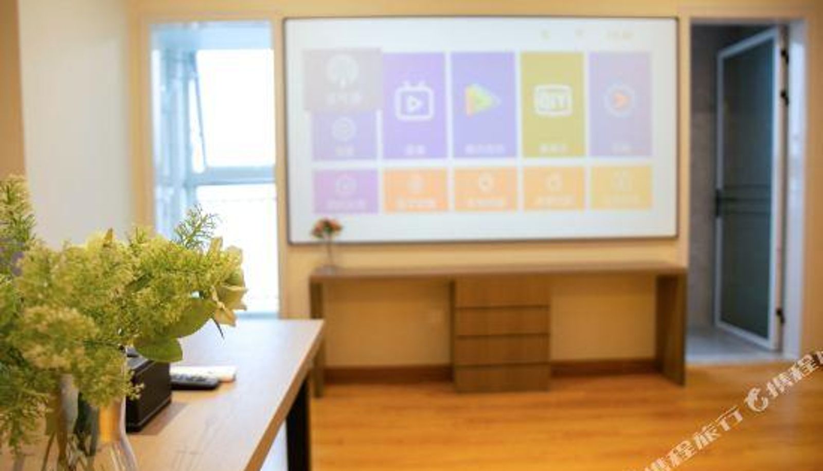 Familienzimmer - Qianxu Smart Movie Apartment (Rizhao China Resources MIXC Store)