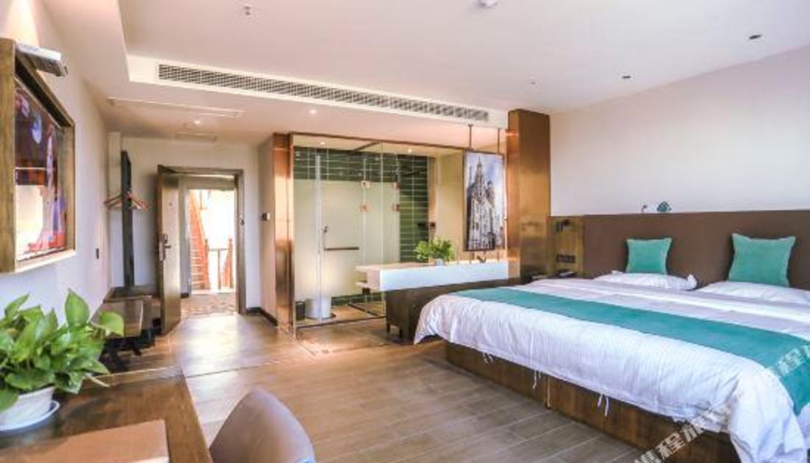 Zimmer - Ri zhao Ge Fei Hotel