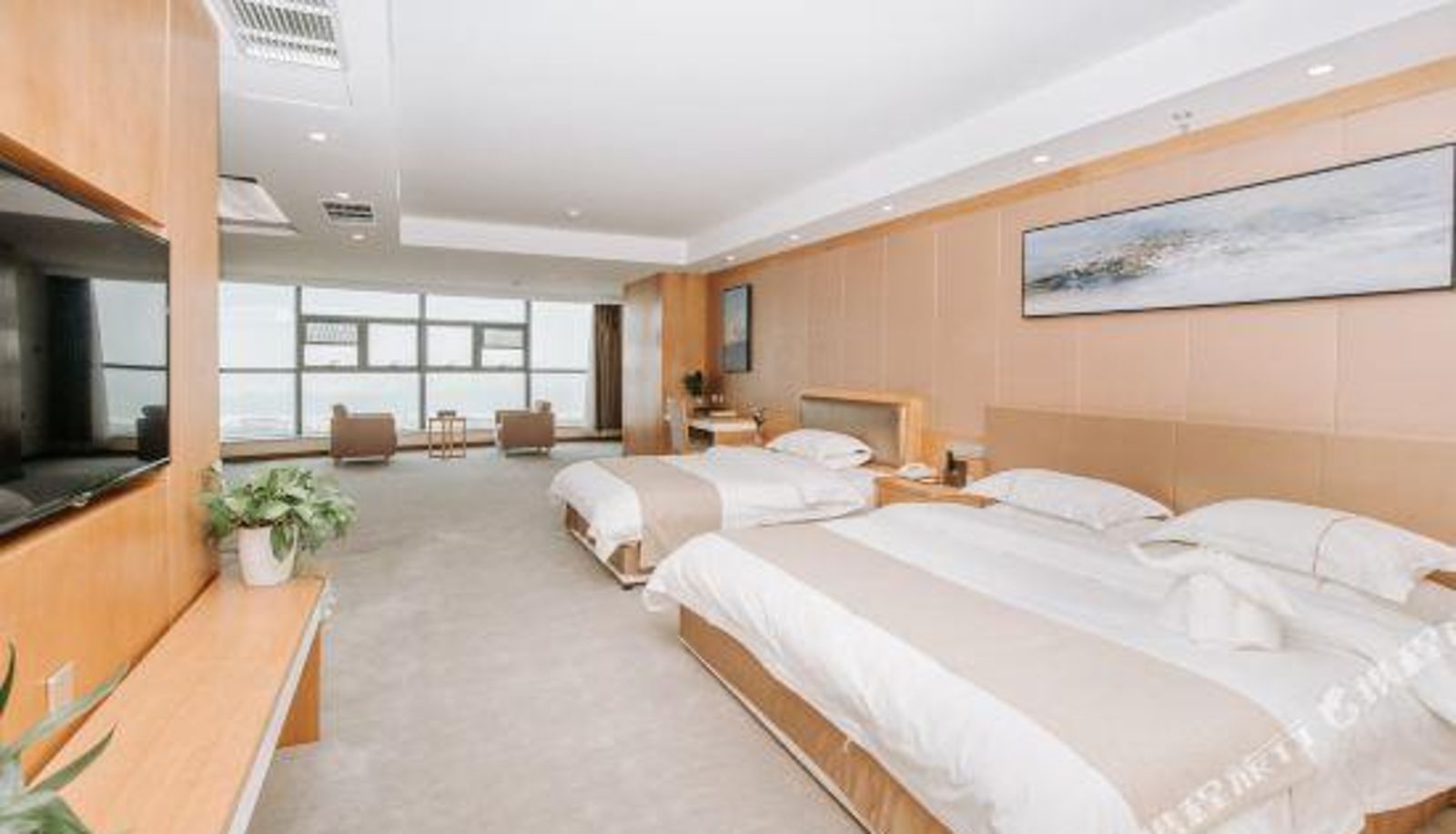 Zimmer mit Meerblick - Rizhao Sunshine Coast Hotel