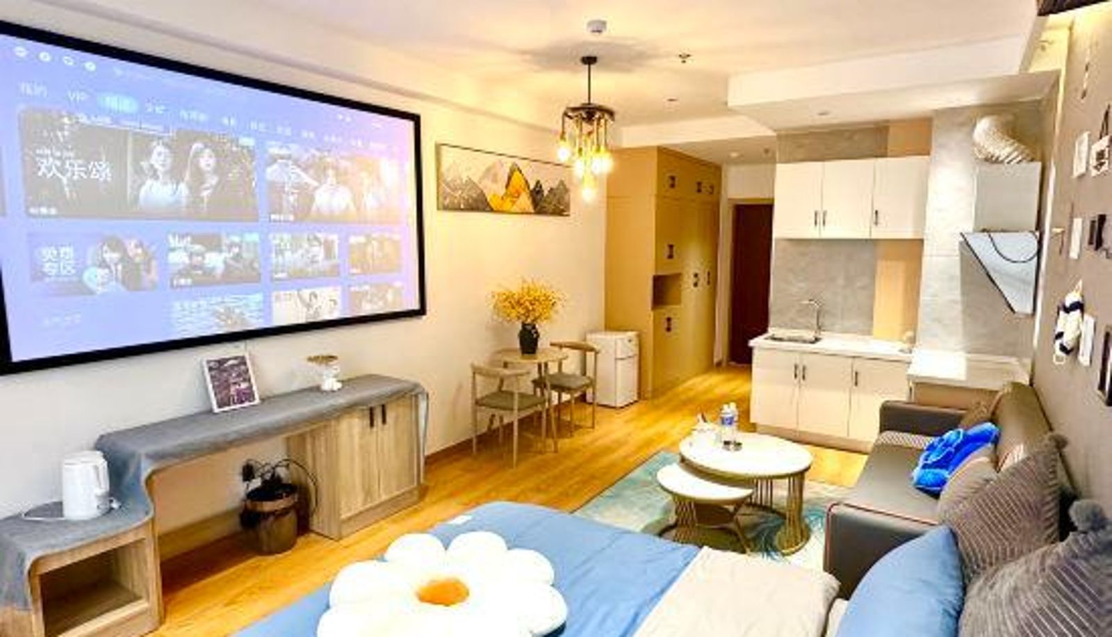 Zimmer - Blue Whale Pavilion Apartment (Vientiane Hui)
