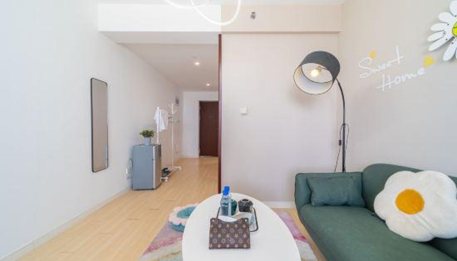 Pokój z widokiem na morze - Yihai Yijia Seaview Cinema Apartment (Wanda Plaza Store)