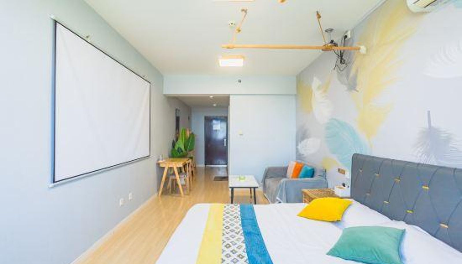 Chambre avec vue sur la mer - Rizhao)  Wanda Plaza Yunduo Seaview Cinema Apartment (Dongyi Town Store