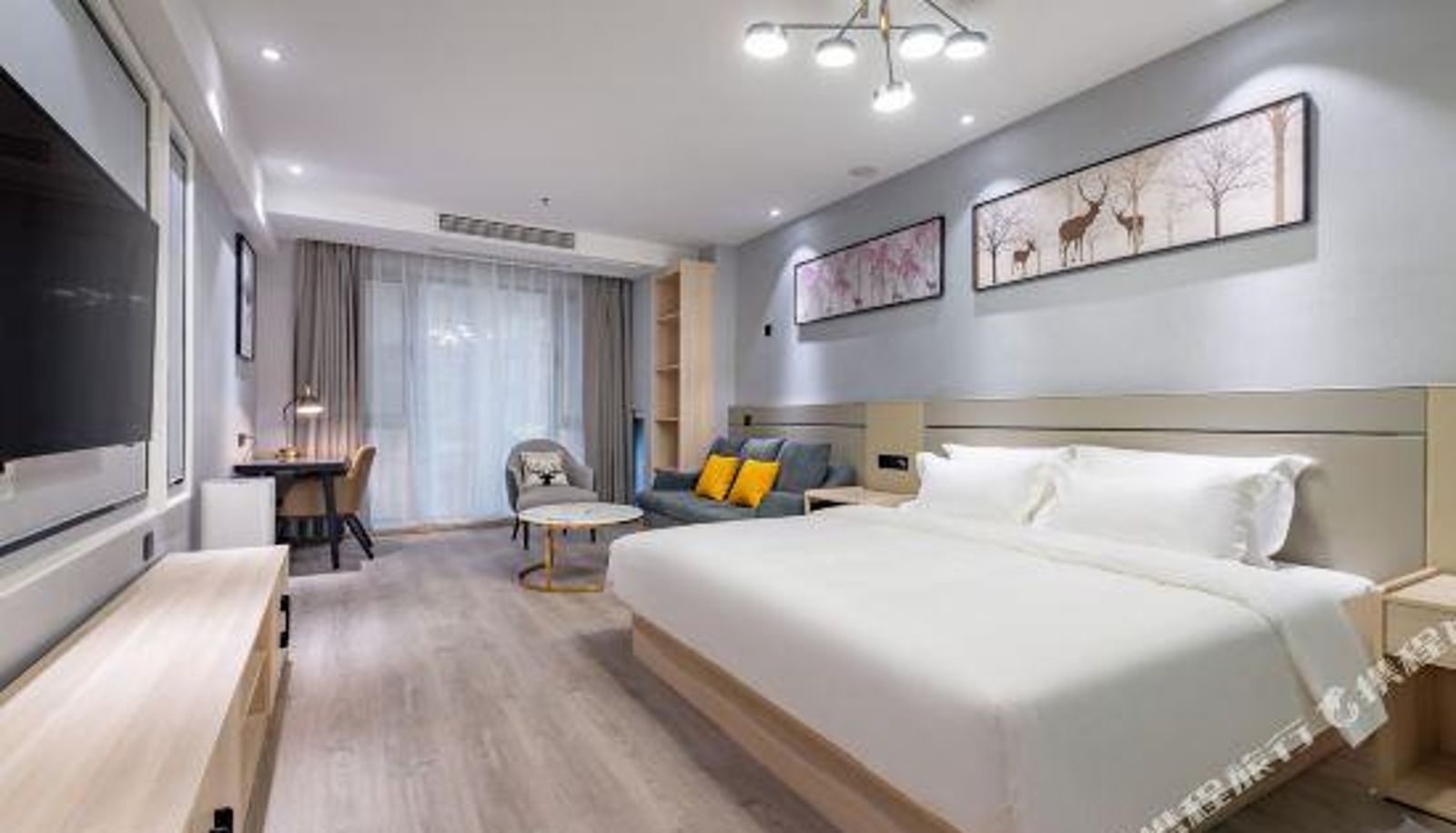 Zimmer mit Flussblick - No.76 Apartment Select Hotel (Renmin Road Branch)