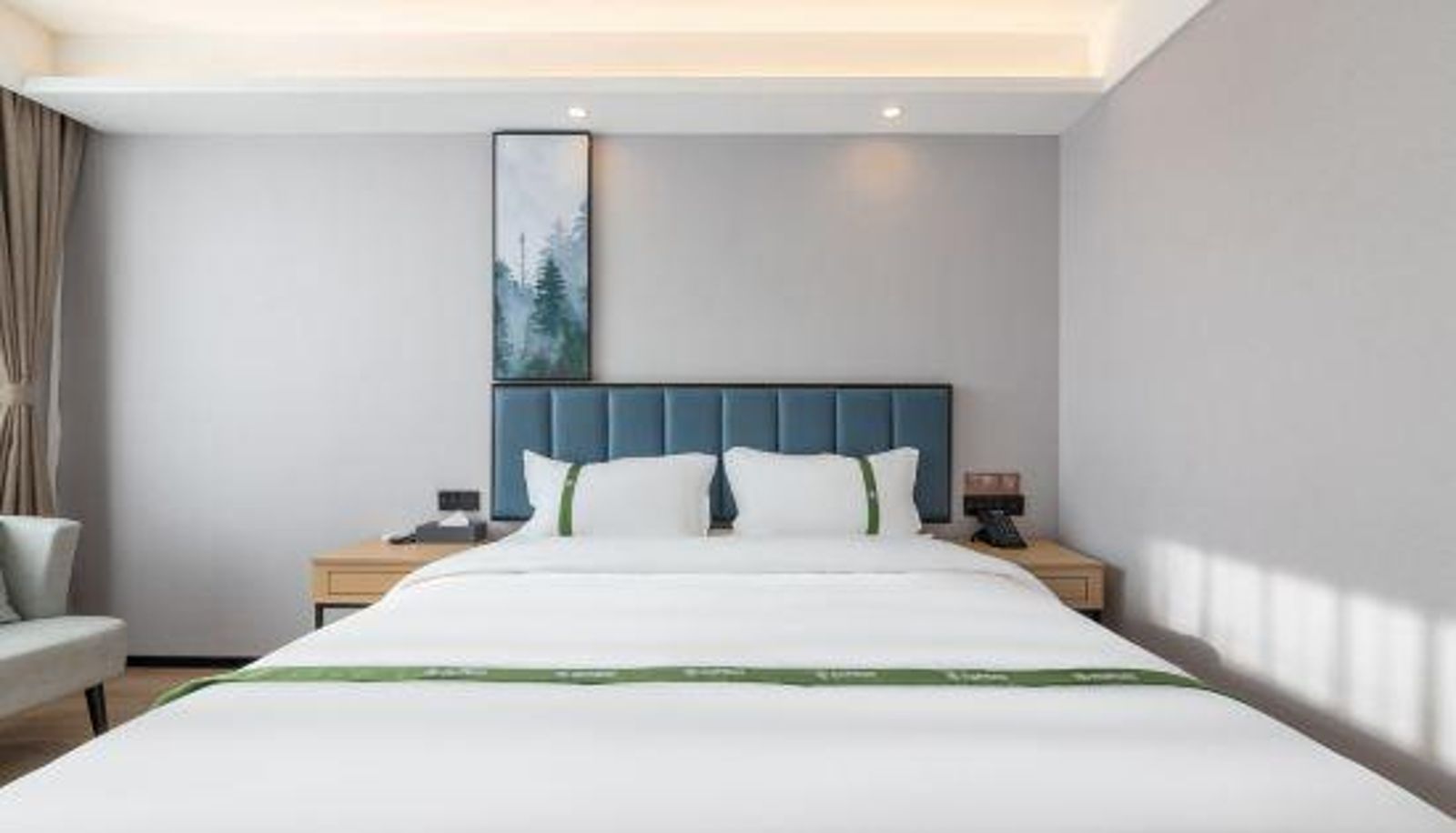 Business-Zimmer - GreenTree Inn Smart Select Hotel (Jiaozhou Jiaodong International Airport Branch)