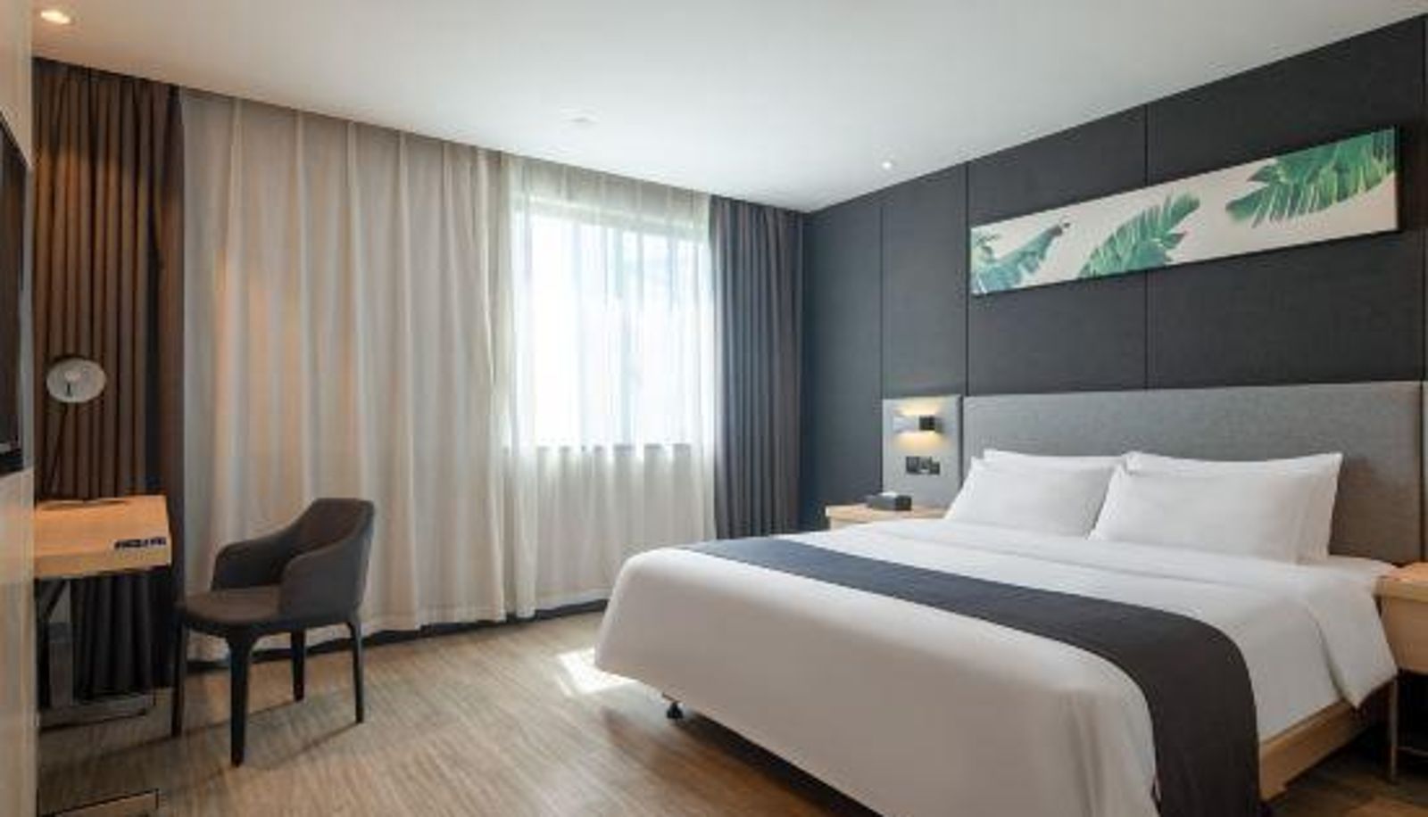 Zimmer - Shangke Youpin Hotel (Ma'anshan Wanda Plaza)