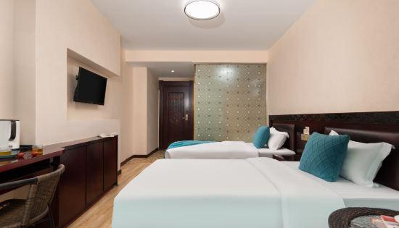 Zimmer - Penglai Holiday Hotel (Ezhou Central Hospital)