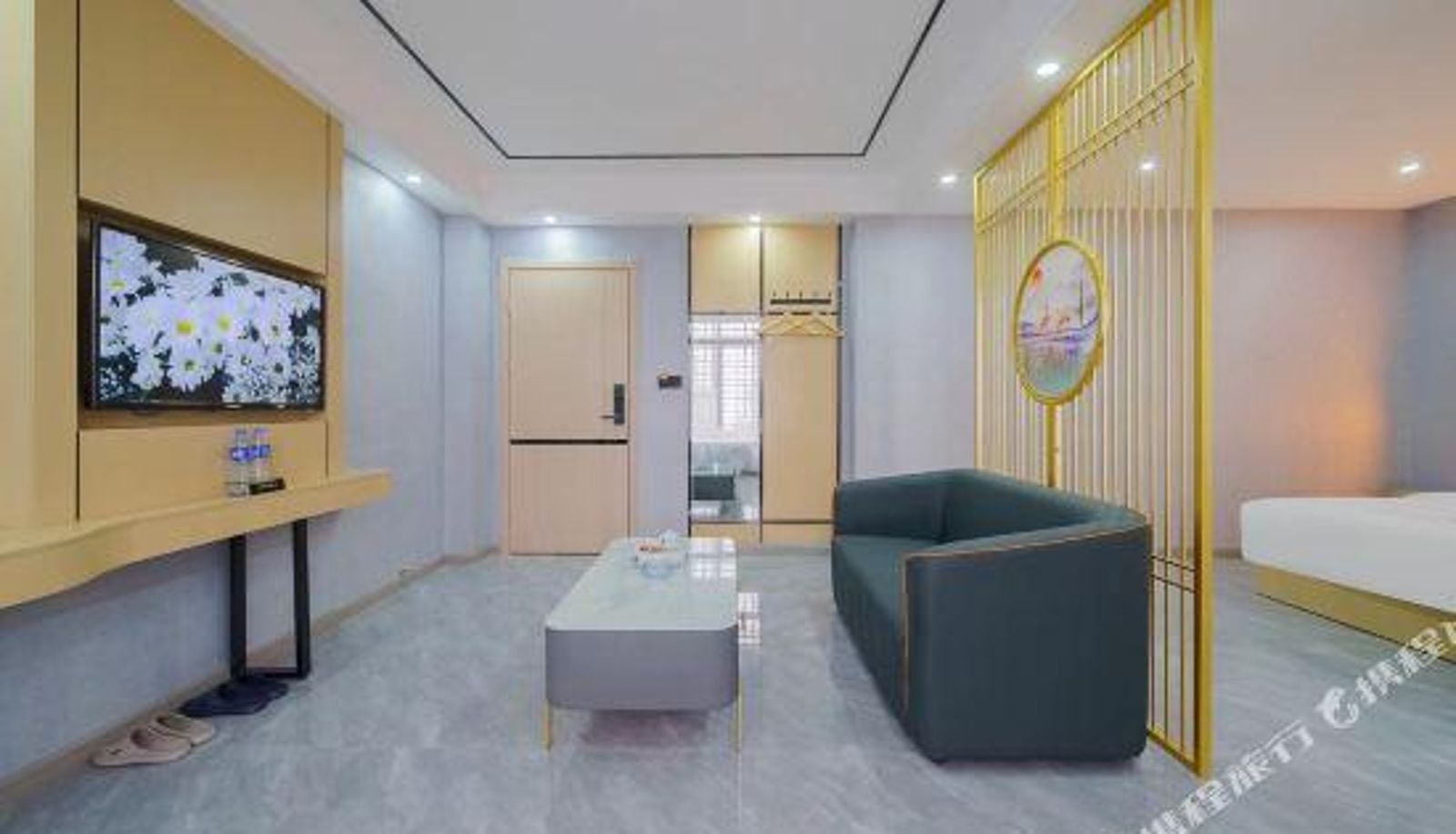 Business-kamer - Xi'an Light Luxury Apartment