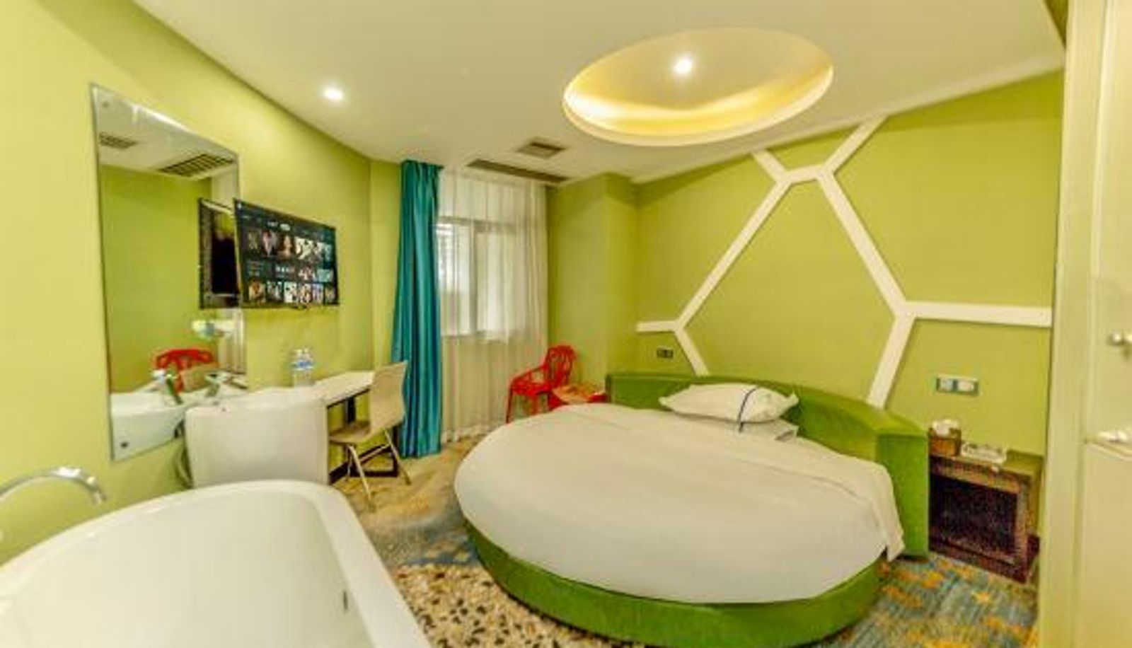 Kamer - Qiqing micro emotion Hotel (Loudi Marriott Pedestrian Street store)