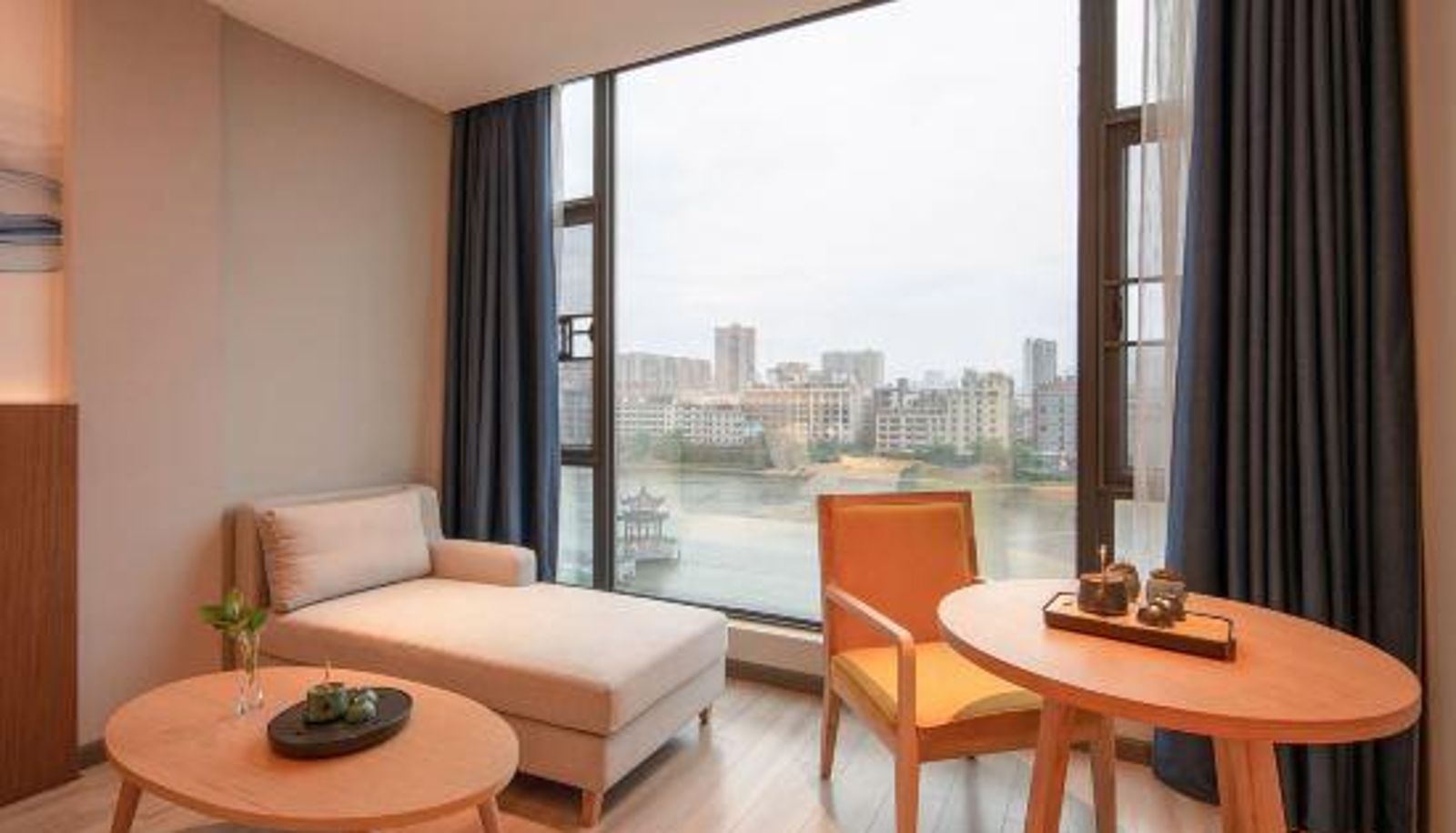 Zimmer mit Seeblick - Meihao Yizhi Hotel