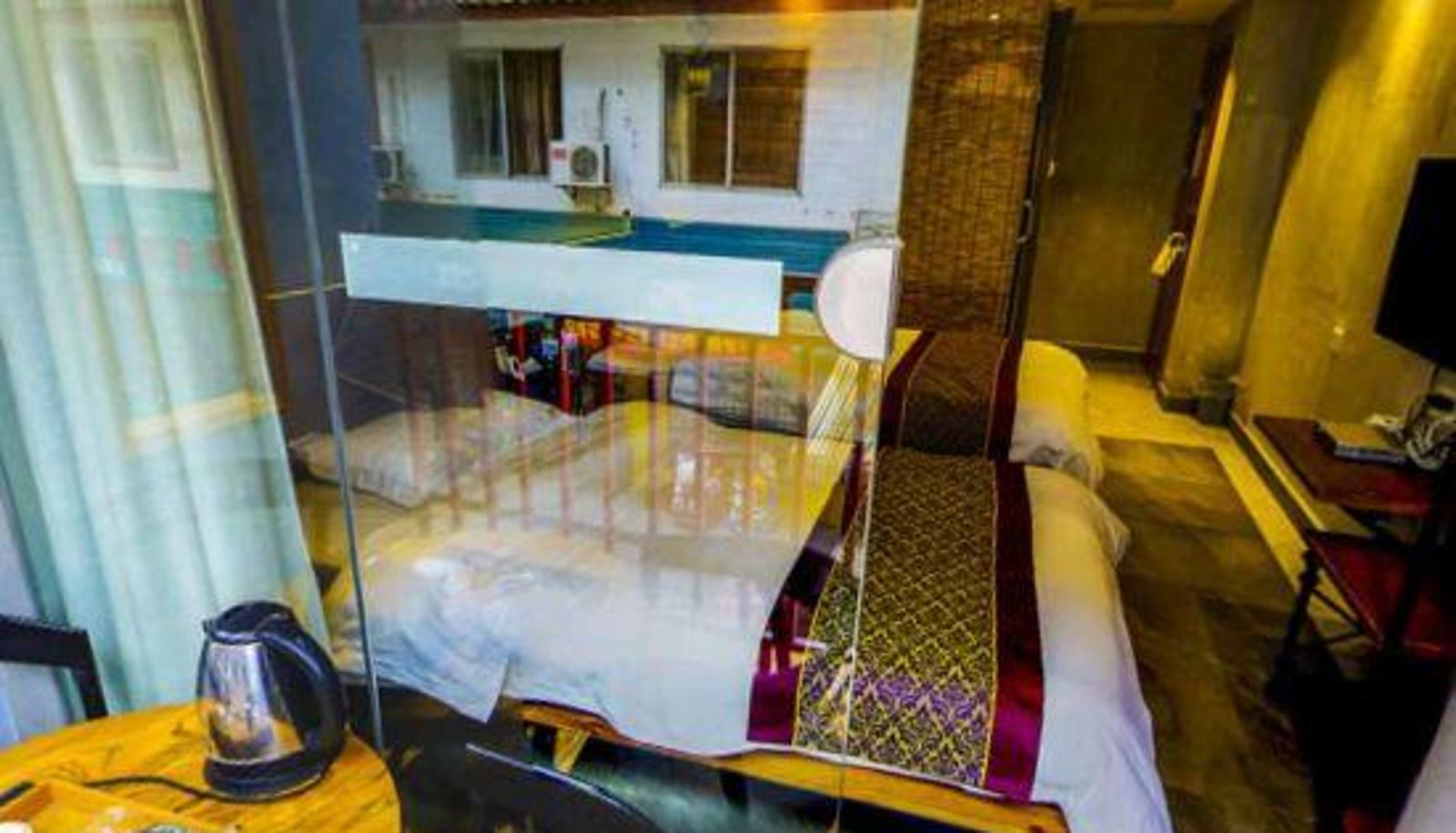 Kamer met balkon - Huanghe Boutique Hotel (Yangshuo West Street)