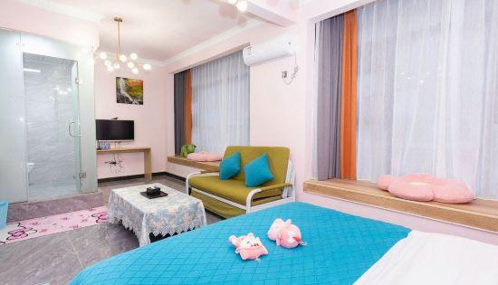 Zimmer mit Bergblick - Yangshuo Xie big sister first met hotel