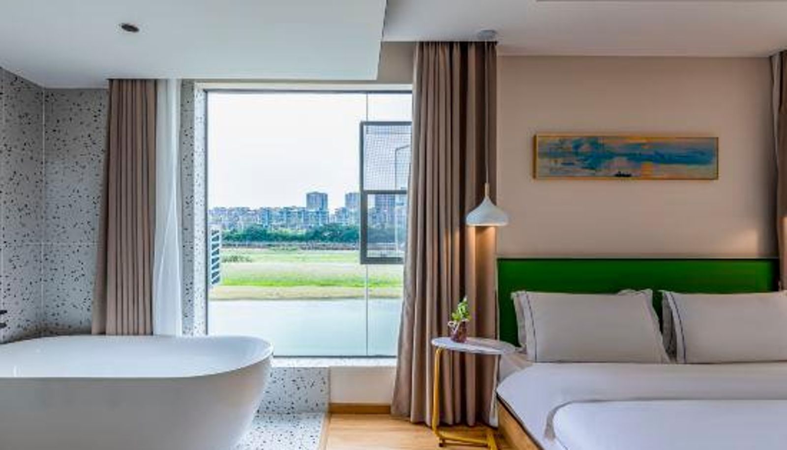 Camera con vista lago - B-Hotel (Guanghan Jinyan Lake Park)