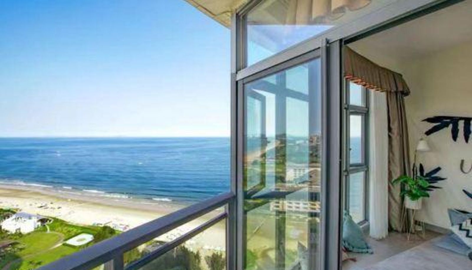 Zimmer mit Meerblick - Haijia Holiday Apartment (Yangjiang South Bay Garden)