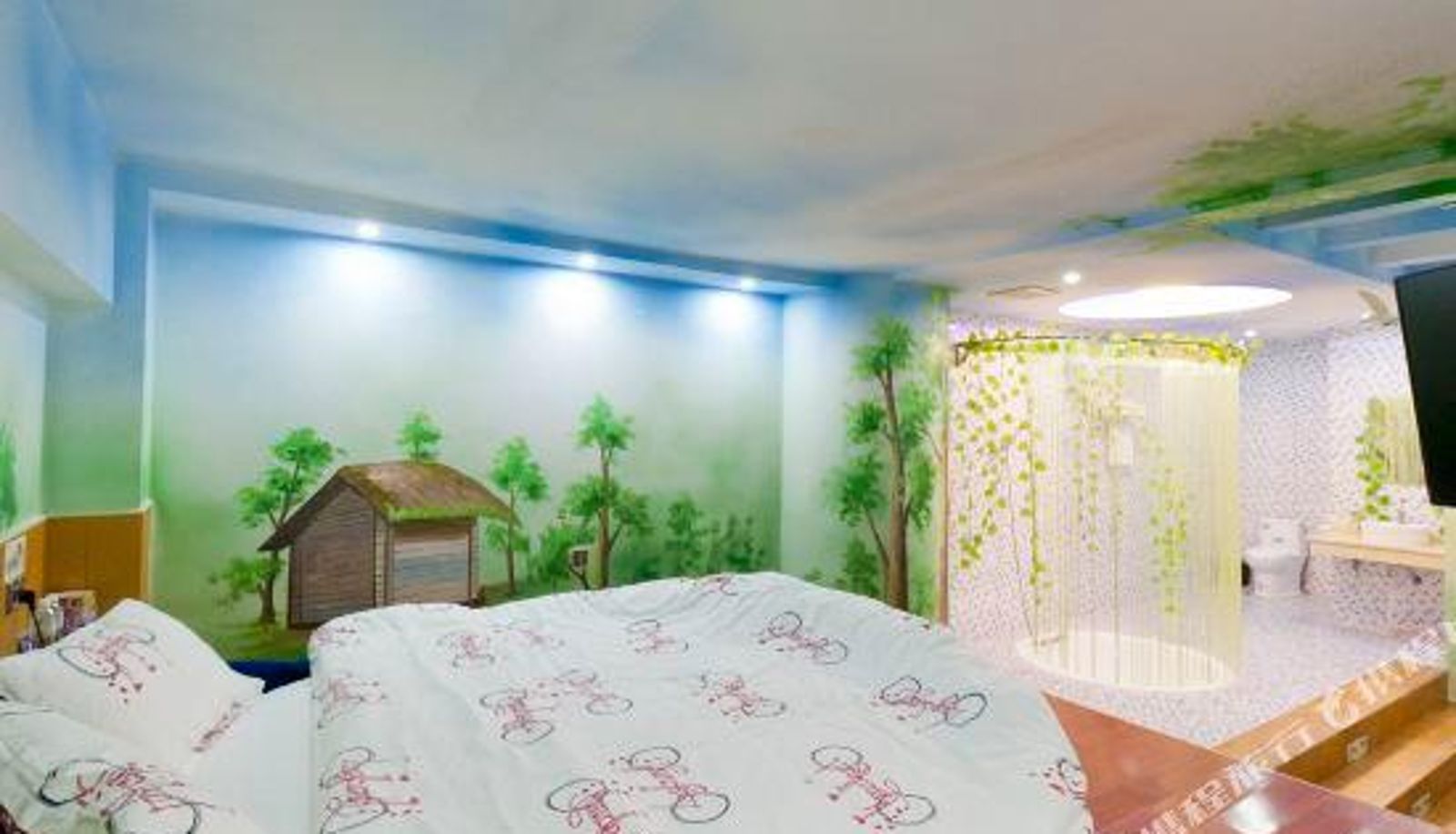 Zimmer - Xiangtan Qianxun Theme Hotel Engineering College Store