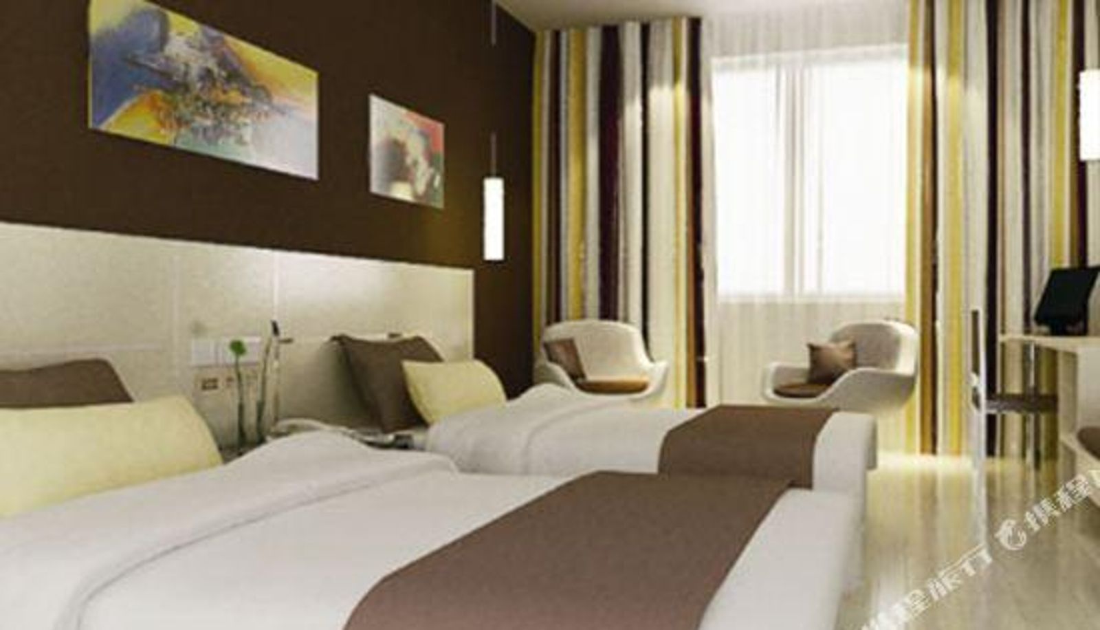 Zimmer - Thank Inn Chain Hotel (Taizhou West Bus Station)
