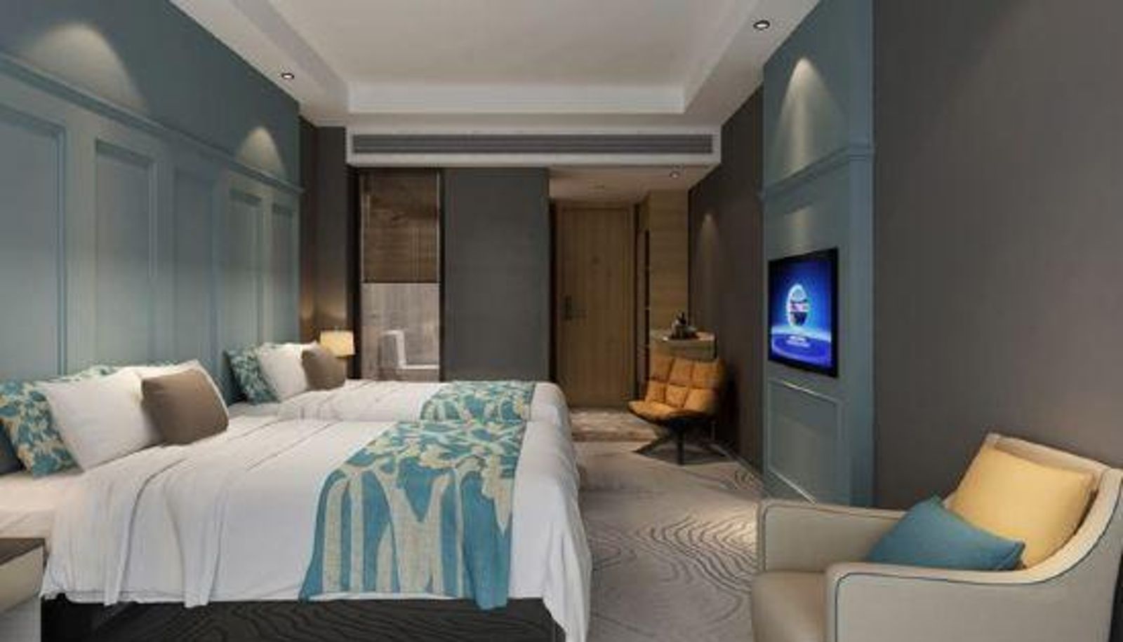 Chambre - Di'er City Art Hotel (Taizhou Road Bridge Zhongsheng Square Branch)