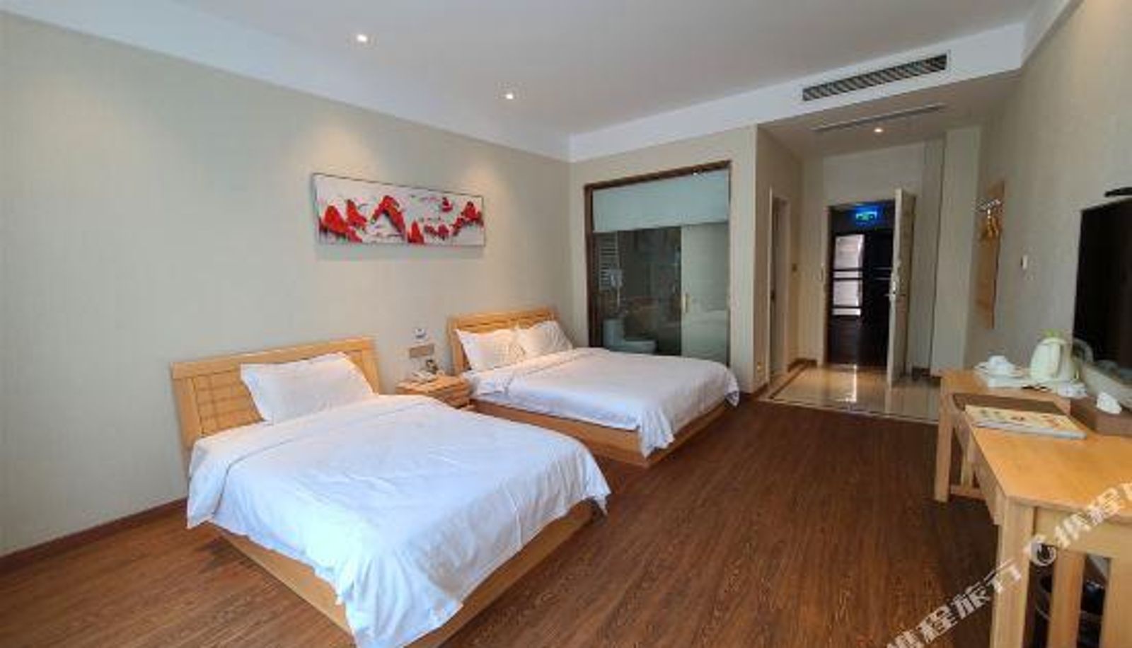 Kamer met uitzicht op de rivier - Xin'ao Seaview Hotel (Linyi Lanwan International)