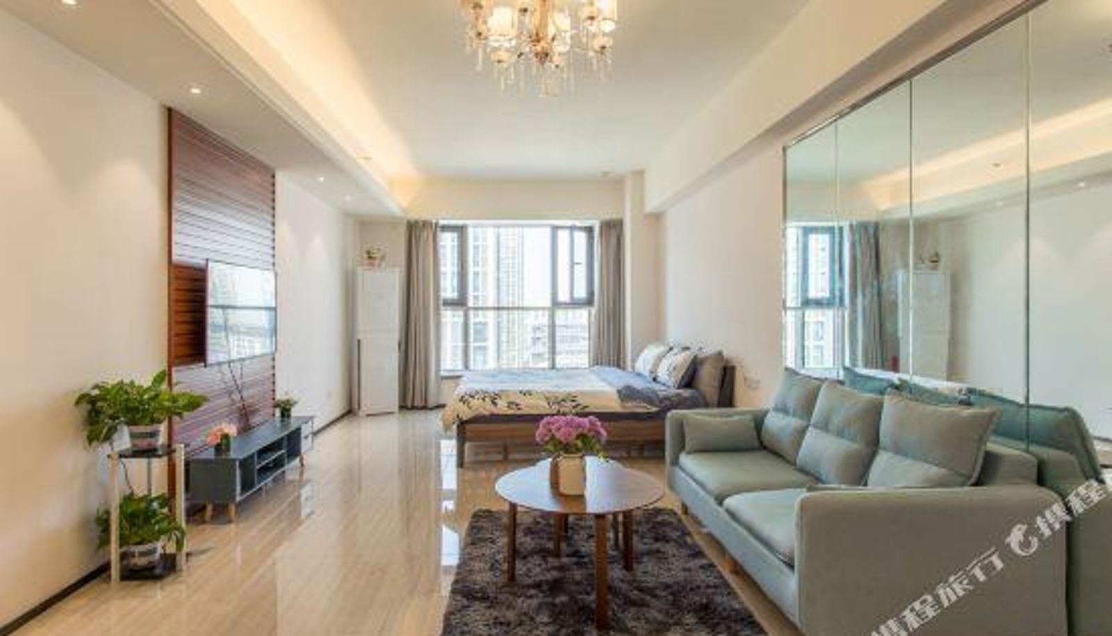 Zimmer - Linyi Beicheng New Area) Jieyi apartment (Hengda Huafu store