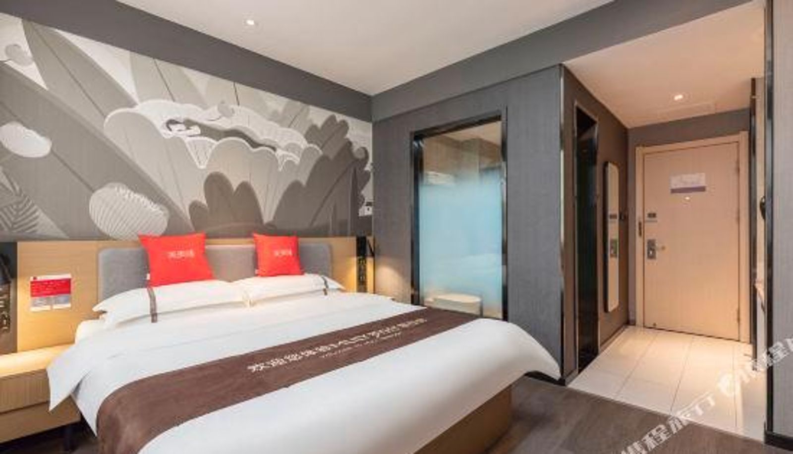 Zimmer - Thank Inn Hotel (Linyi Vientiane Huitaisheng Plaza)