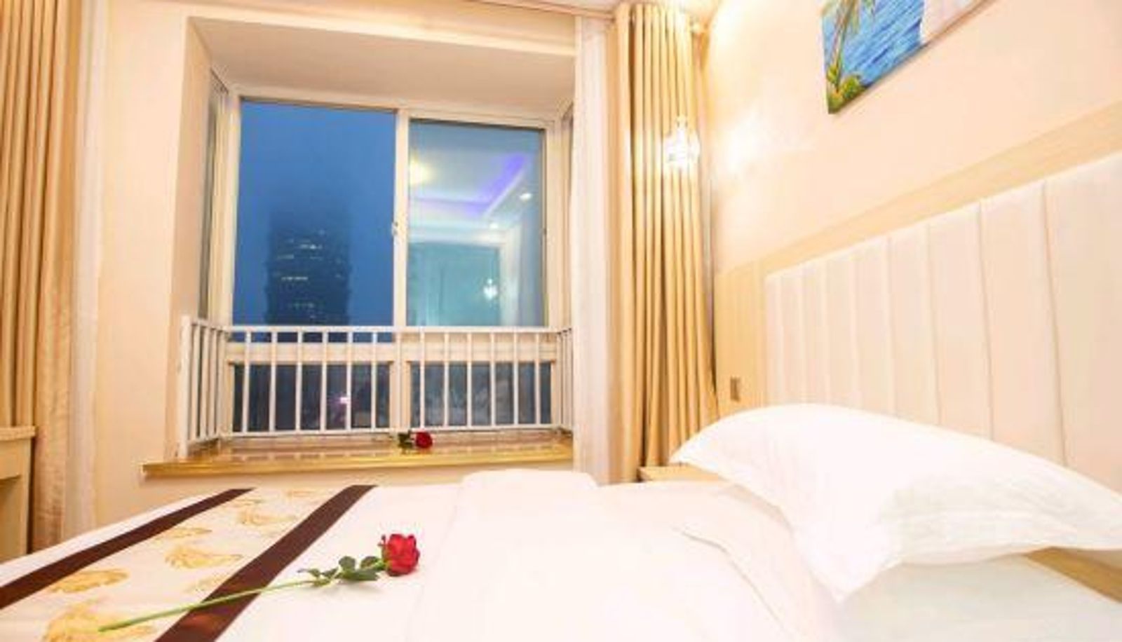 Zimmer - Zhengzhou Muguo Hotel (CBD China Grain Storage Building Store)