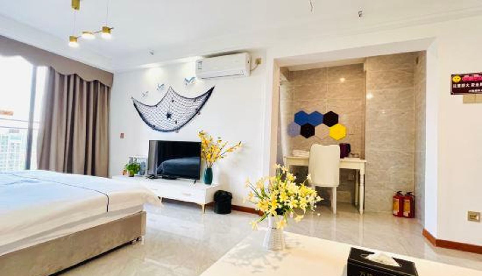 Chambre avec balcon - Bandung International Apartment (Zhongshan Port Branch)