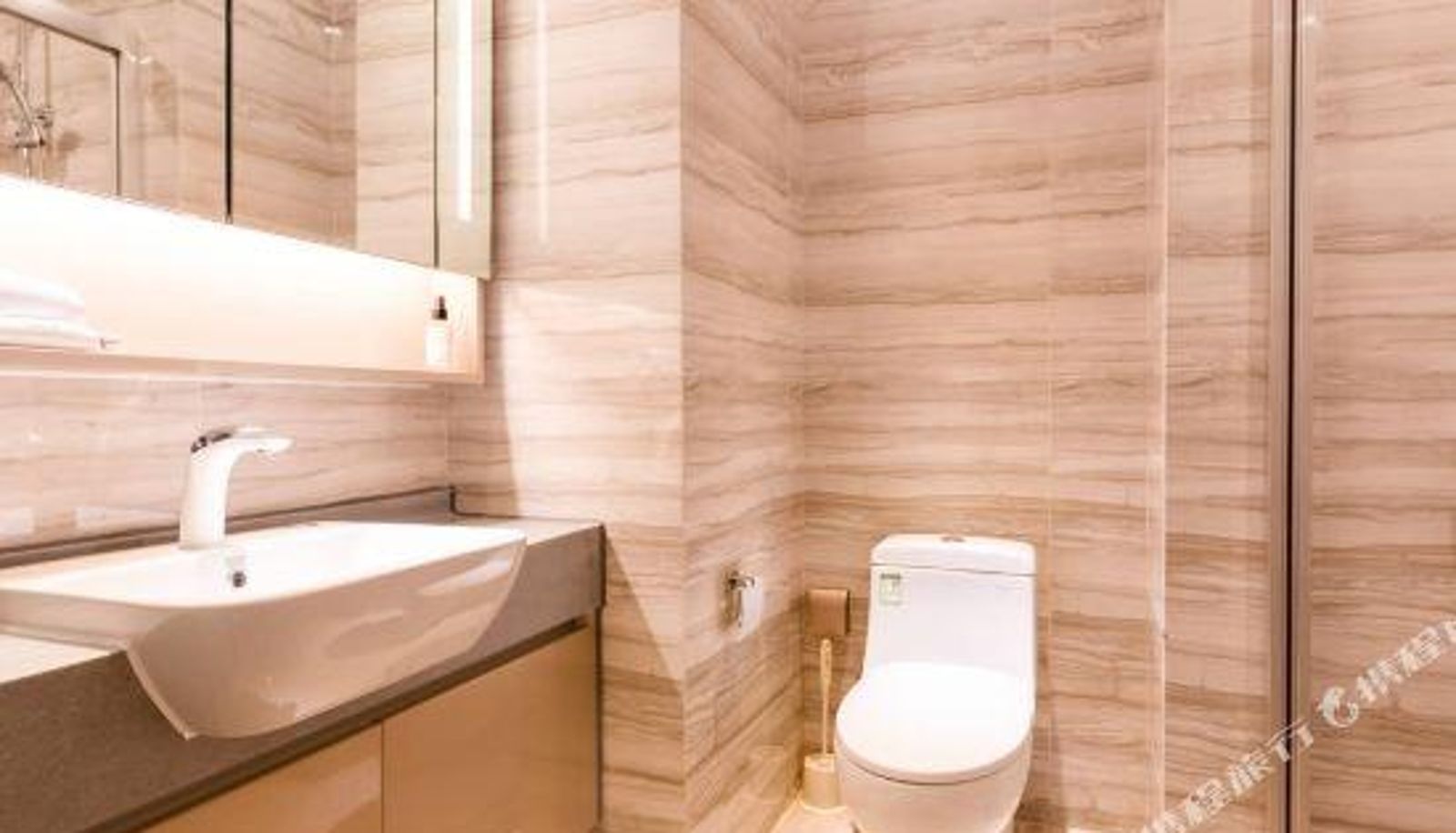 Kamer met uitzicht op het meer - Zhongshan Ruijing Lakeside Apartment (Jinxiu International Flower City Store)