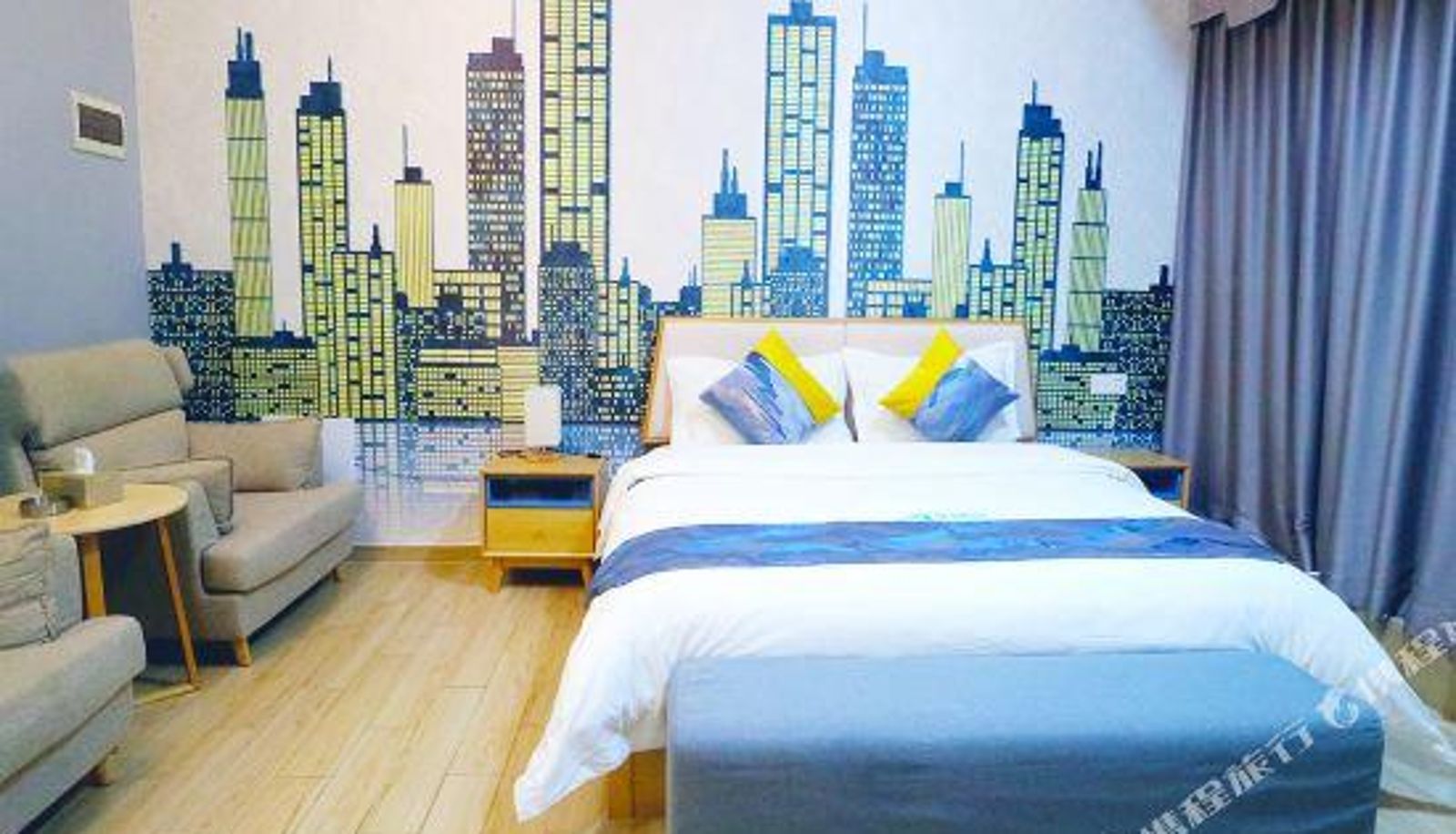 Chambre - City Senlin Apartment (Zhongshan Daxin Xinduhui Phase II)