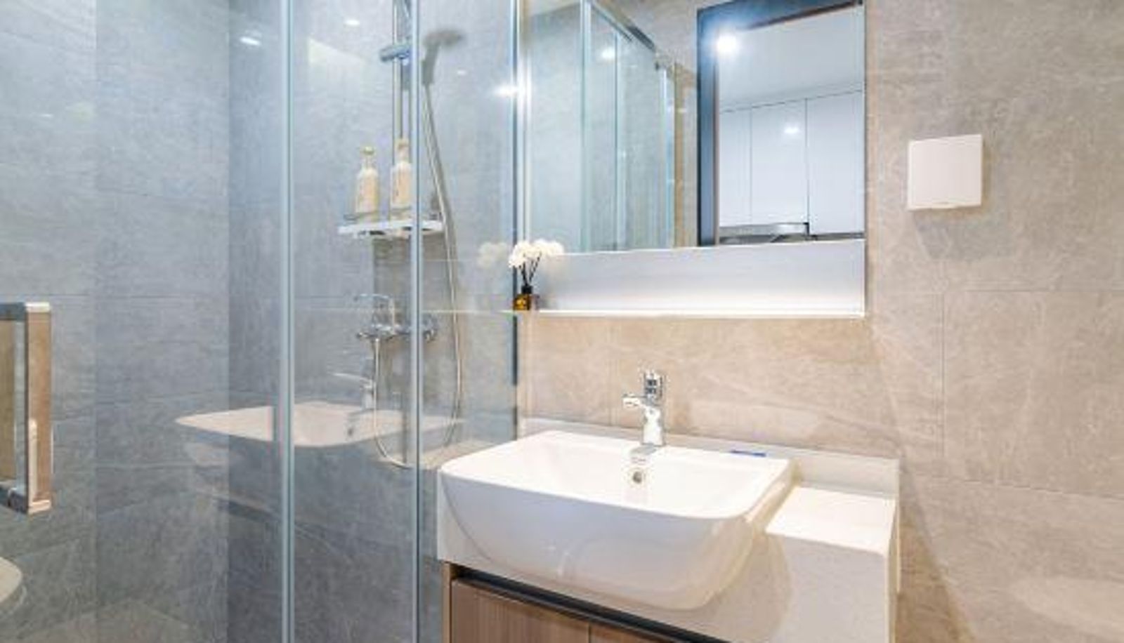 Pokój z balkonem - Fun Stay Apartment (Port Town Poly Plaza Branch)