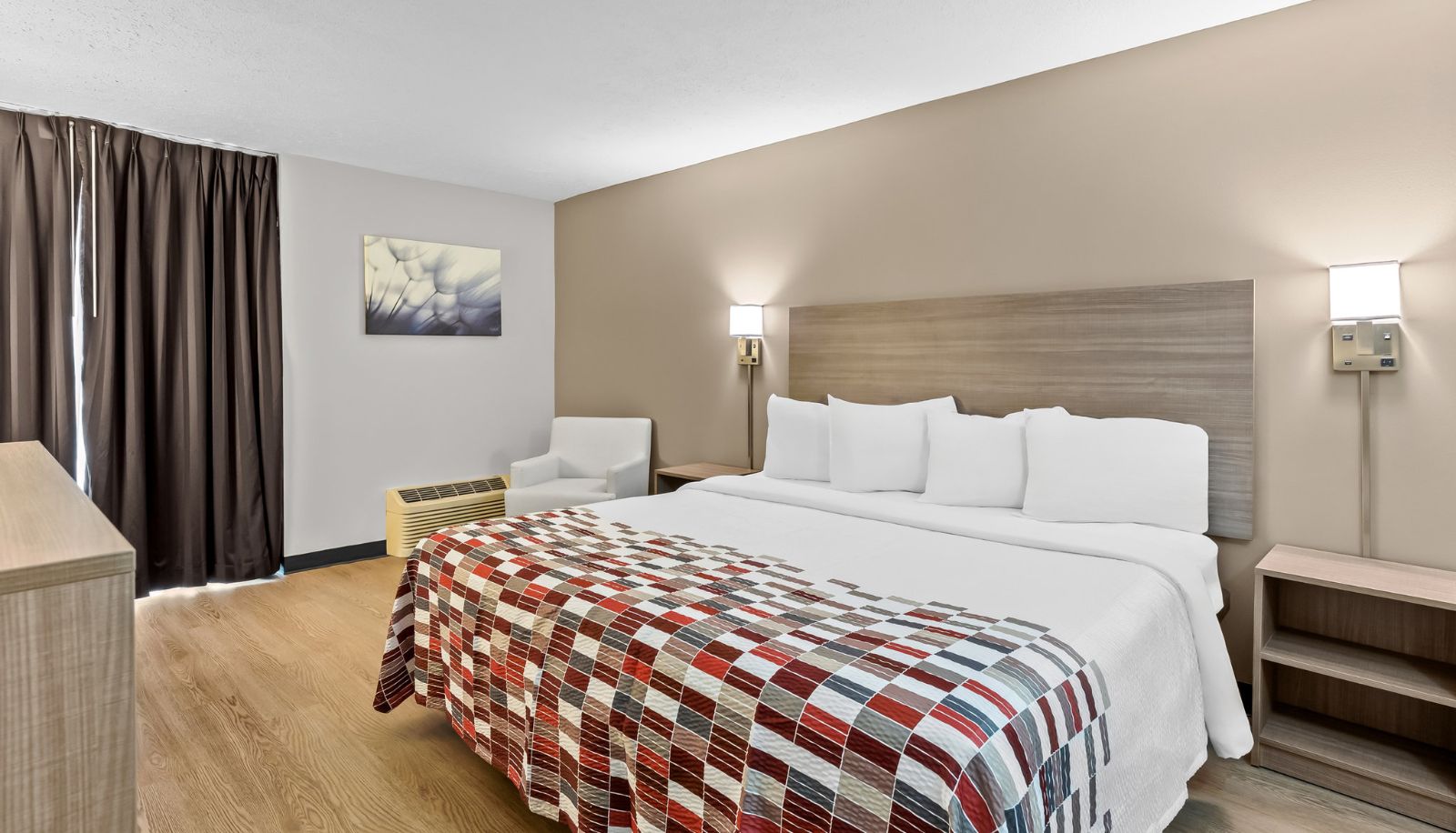 Zimmer - OH Red Roof Inn Cambridge