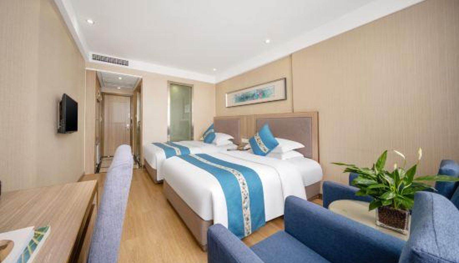 Zimmer - Shangzhou Hotel (Yiwu International Trade City Zone 1 store)