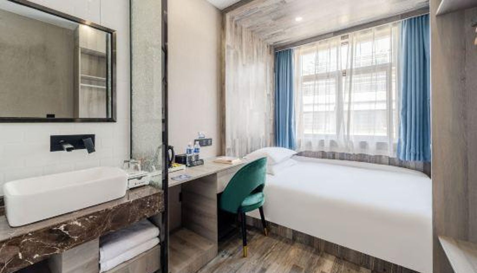 Zimmer - Yuehai Qianxi Boyuan Hotel (Yiwu International Trade City Branch)