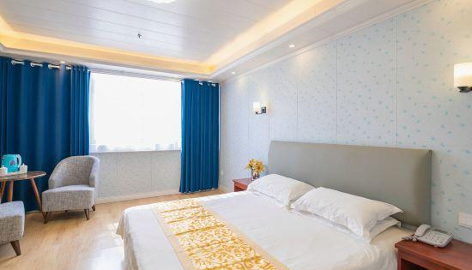 Business-Zimmer - Qingzhu Junzhi Boutique Hotel (Xuzhou Hubushan Pedestrian Street)