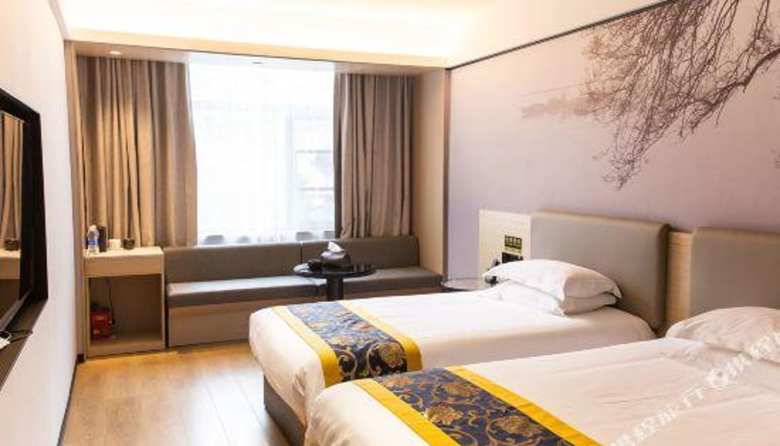 Zimmer - Grid Light Luxury Hotel (Wenzhou Renmin Road Branch)