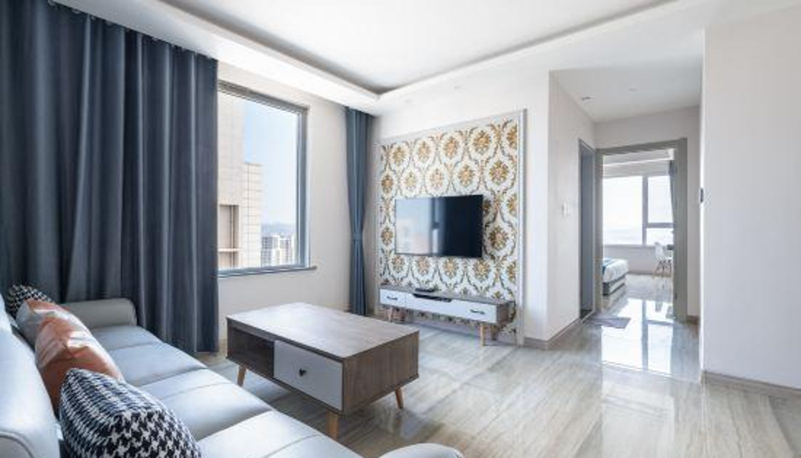 Camera per famiglia - Eside Holiday Apartment (Weihai Hanlefang High-speed Railway Station)
