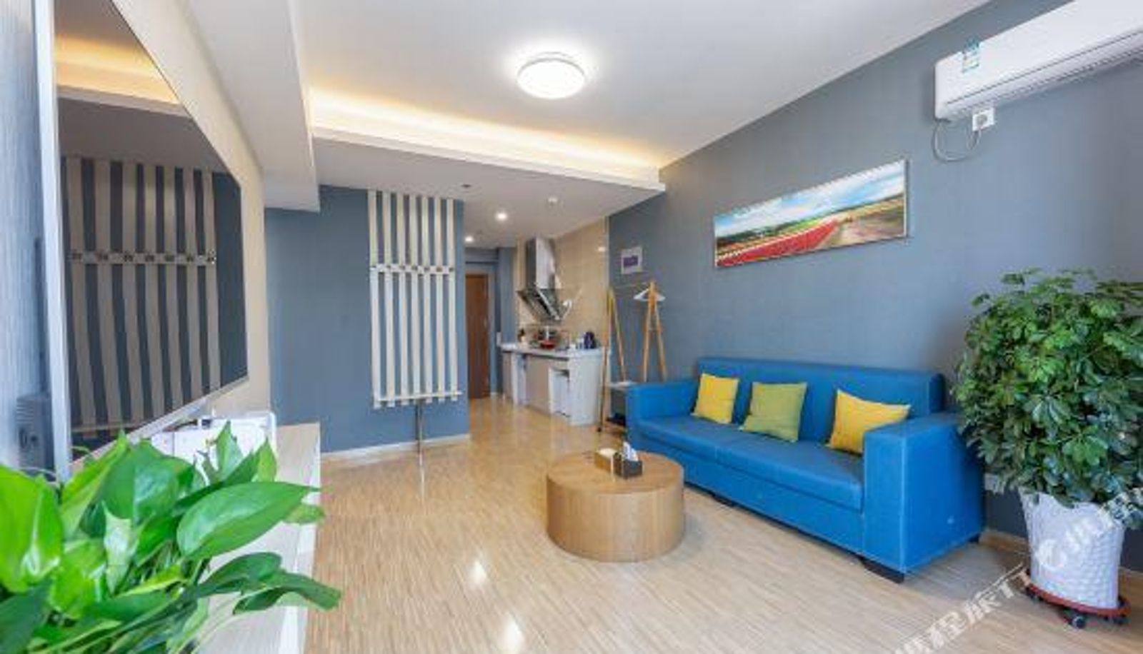 Room with sea view - Tuyuan Boutique Holiday Apartment (Weihai Haishang Park Hanlefang East Street)