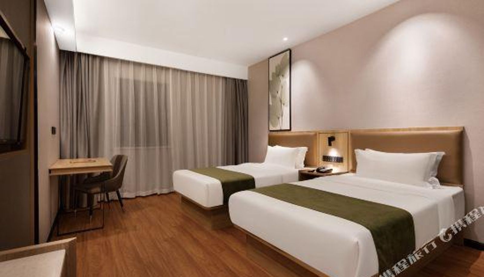 Business-Zimmer - GreenTree Inn Express Hotel Wuhu Wanyue City Branch