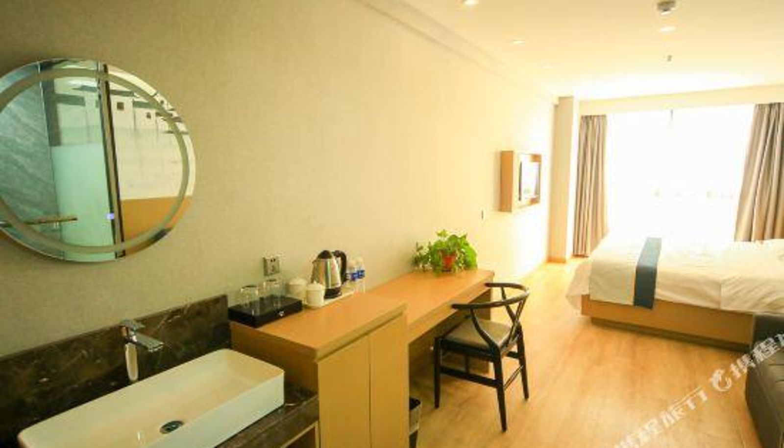 Business-Zimmer - Rujia Su Bai Yun Hotel (Wuhu Anshi University Convention and Exhibition Center Store)