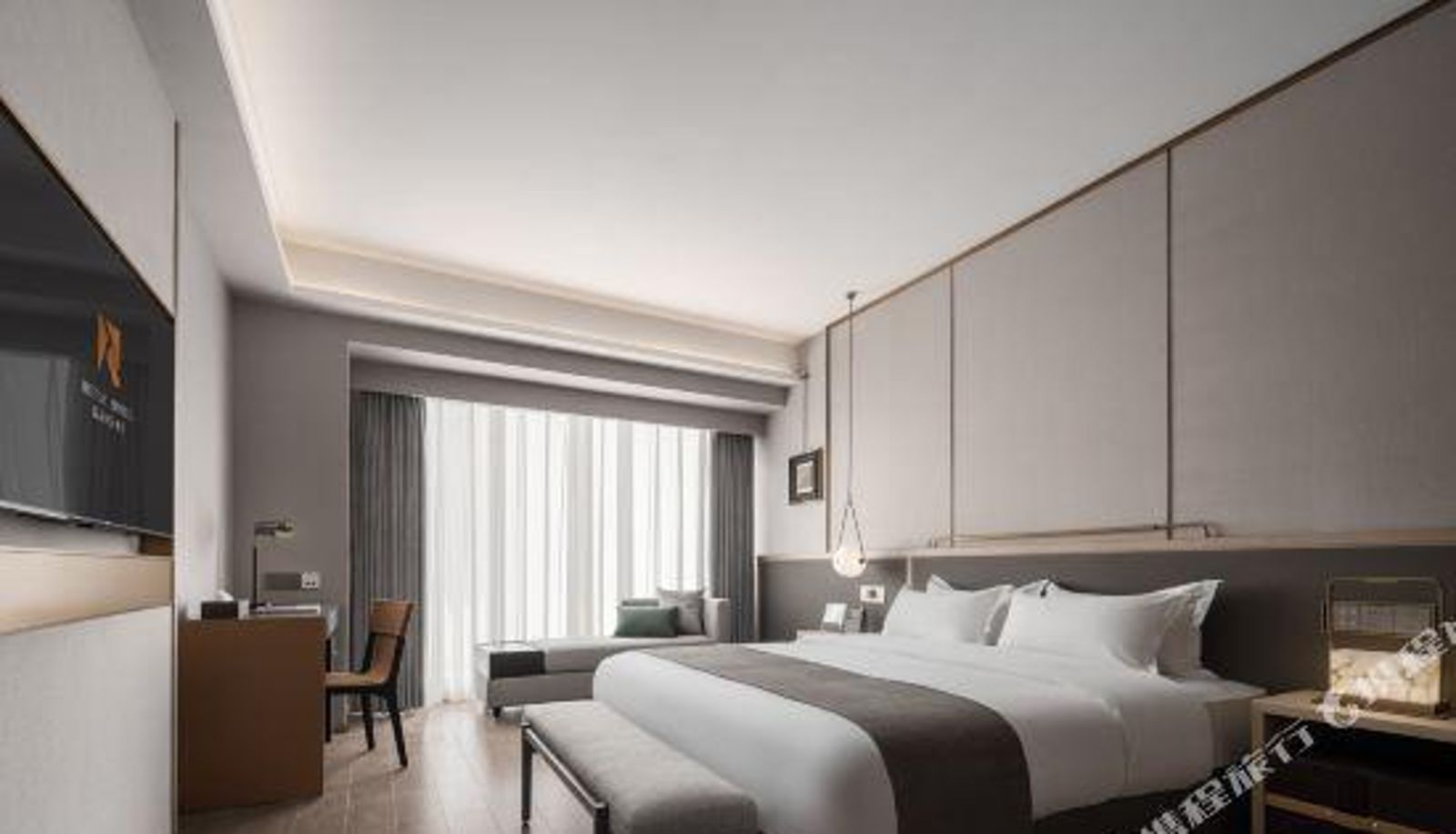 Pokój typu business - Ruitai International Hotel (Wuhan Tianhe Airport Aviation Headquarters Subway Station)