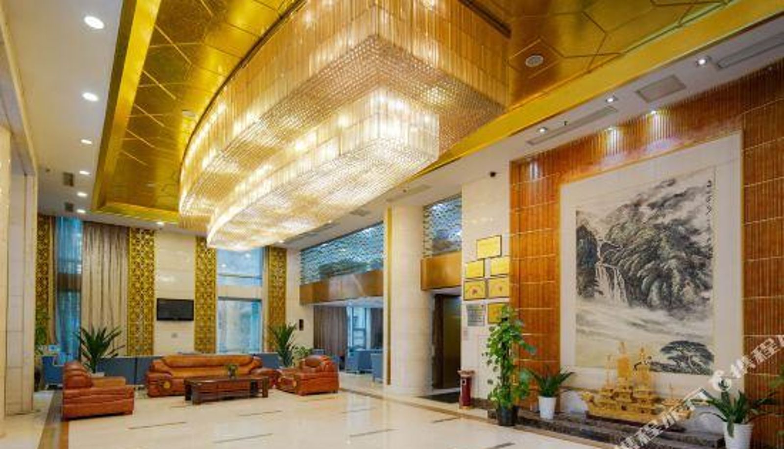 Rezeption - An international chain hotel (Wuhan Yuehu Vanke future Center store)