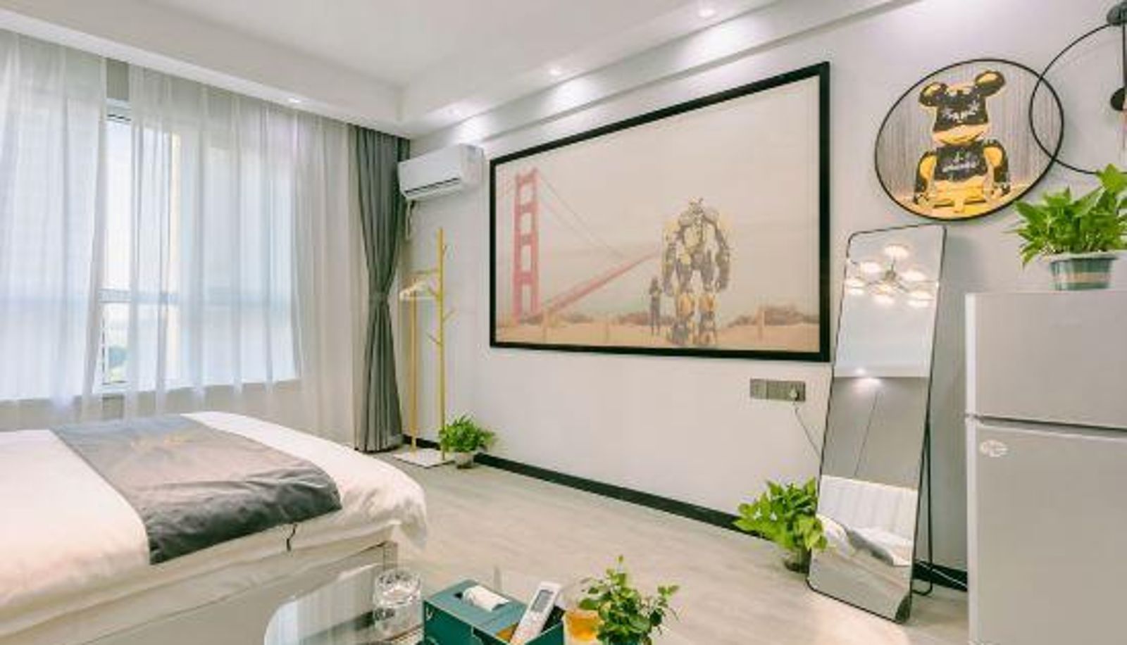 Room - Manyue Space Creative Cinema Hotel (Wuhan Dongxi Lake Polar Ocean Park Changqingcheng Metro Station)