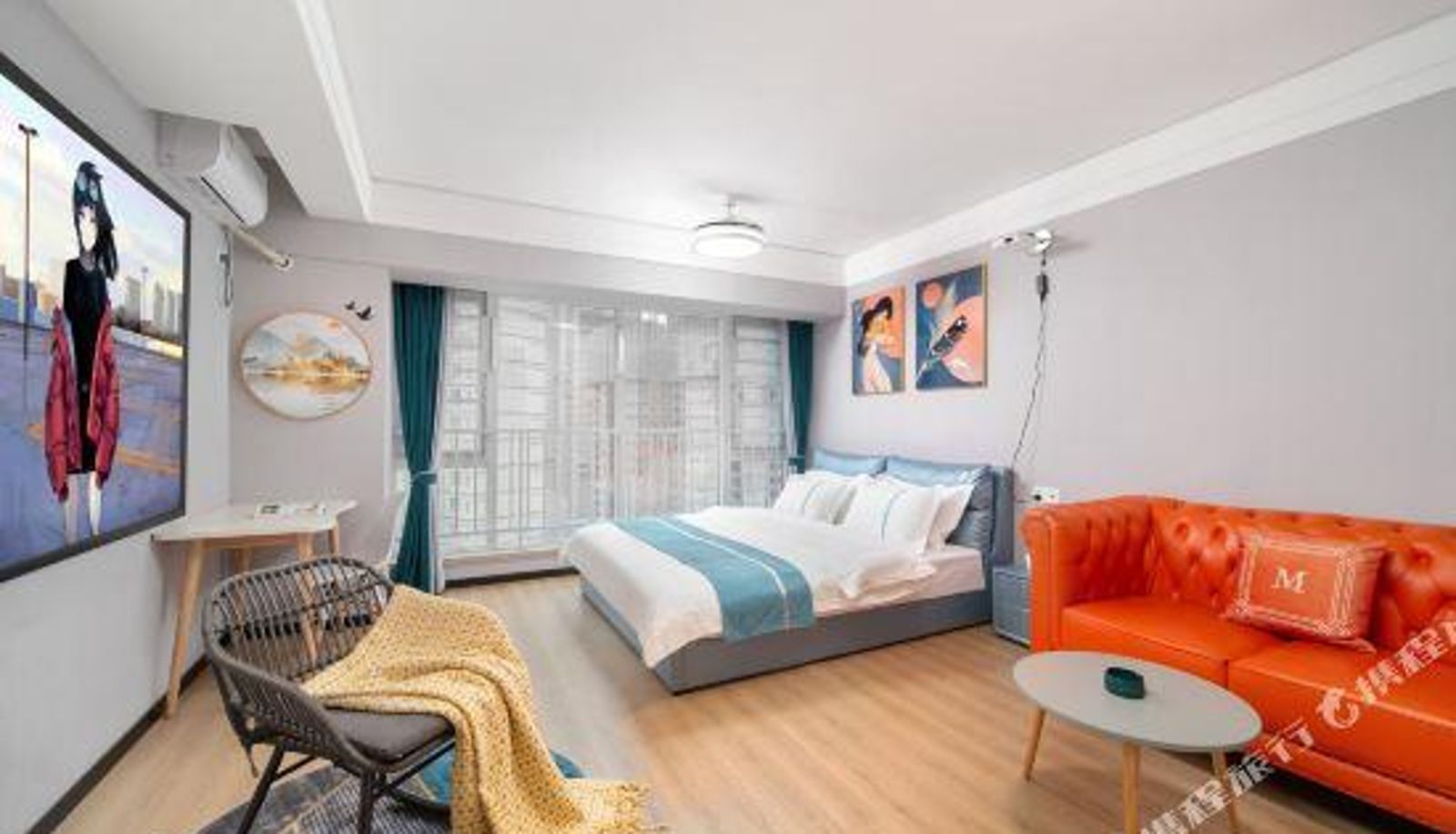 Habitación - Shangyuan Holiday Cinema Hotel (Wuhan Zhongjia Village Metro Station)