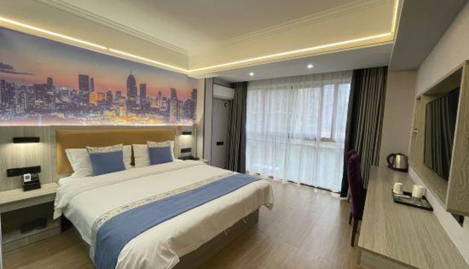Room - Lifangcheng Hotel(Wuhan Dongwu Avenue Light Rail Station)